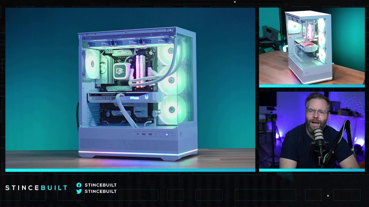 ⚠️7800x3D !Quickship !Build in New Case!⚠️