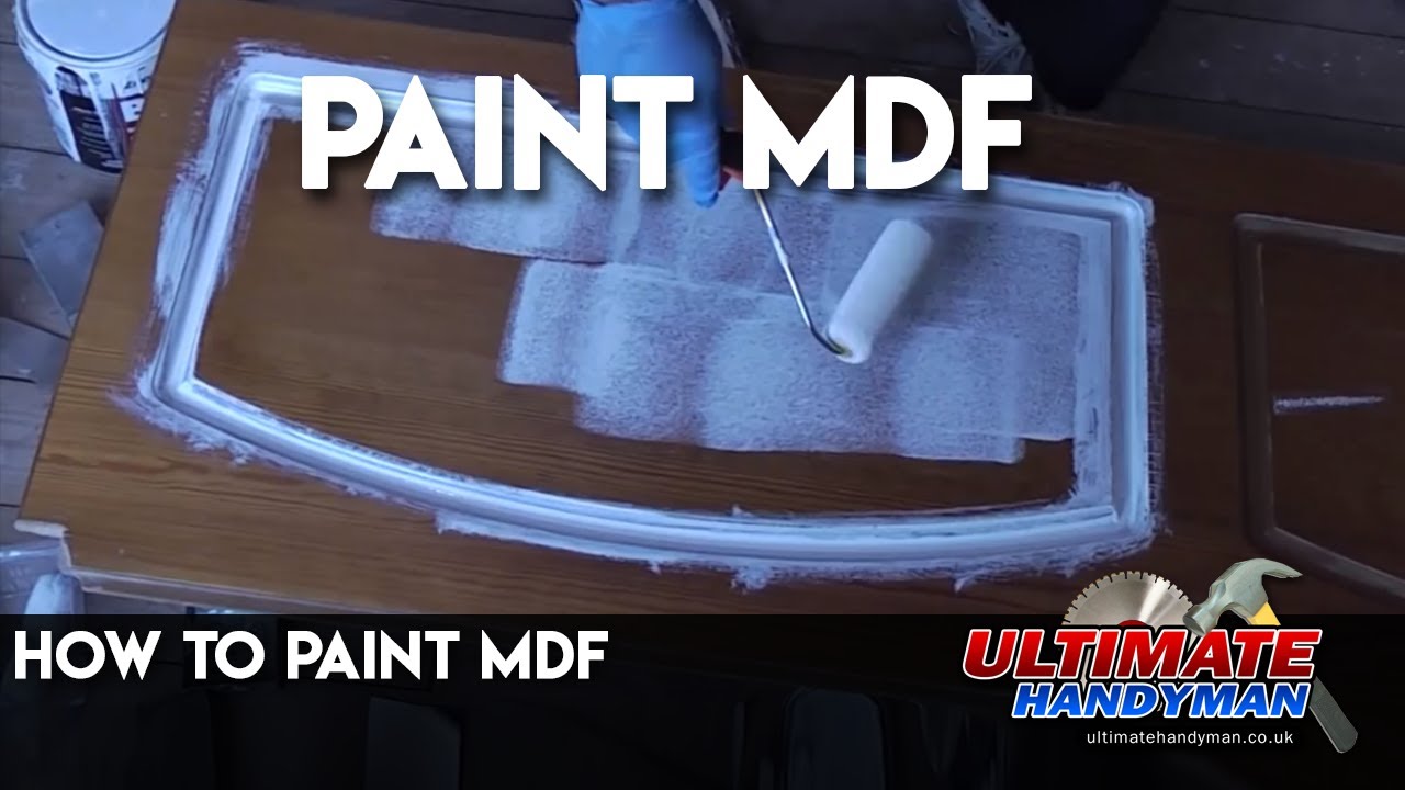 How to paint MDF
