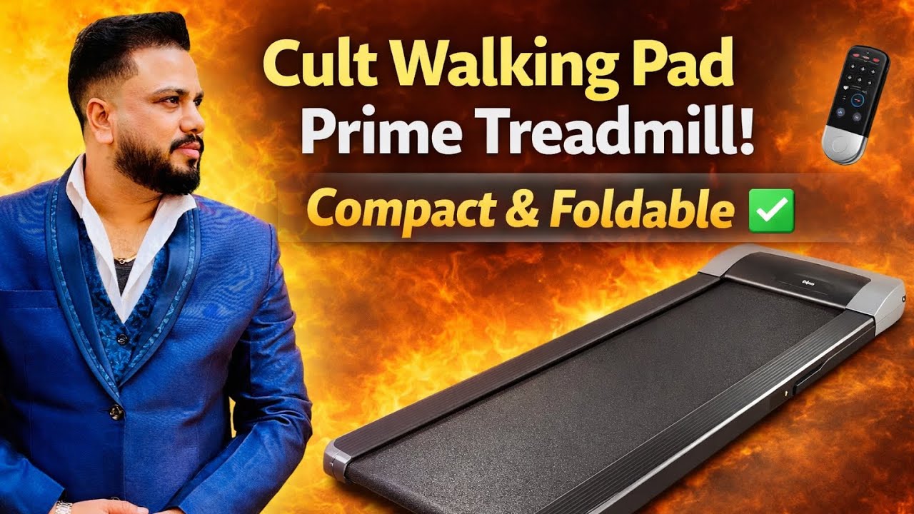 Cult Walking Pad Prime Treadmill Review | 3.5HP Peak Power Compact Foldable Under Desk Treadmill 