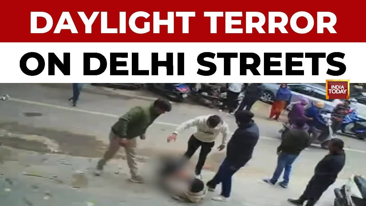 Daylight Terror in Delhi: Man Dragged from House, Stripped and Beaten in Laxmi Nagar As Cops Watch