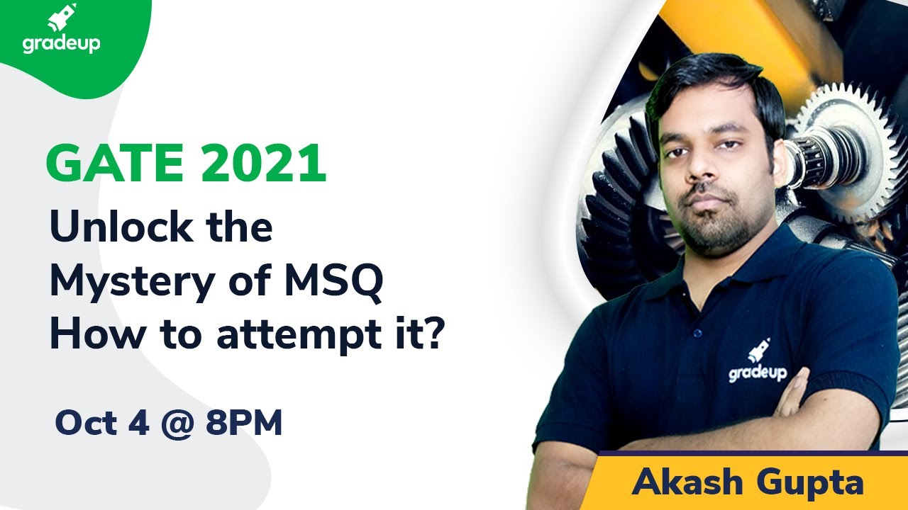 The Mystery of MSQ Unlocked | How to Attempt GATE 2021? | Approach for MSQ