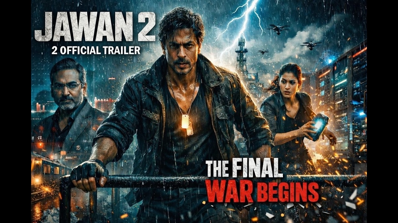 JAWAN 2 -0fficial Trailer(2026) | Shah Rukh Khan