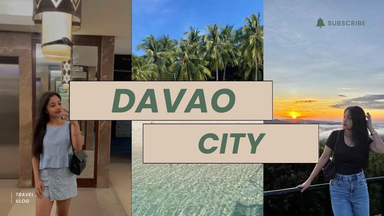 DAVAO CITY VLOG 🍨🌿 | first time in davao with fam