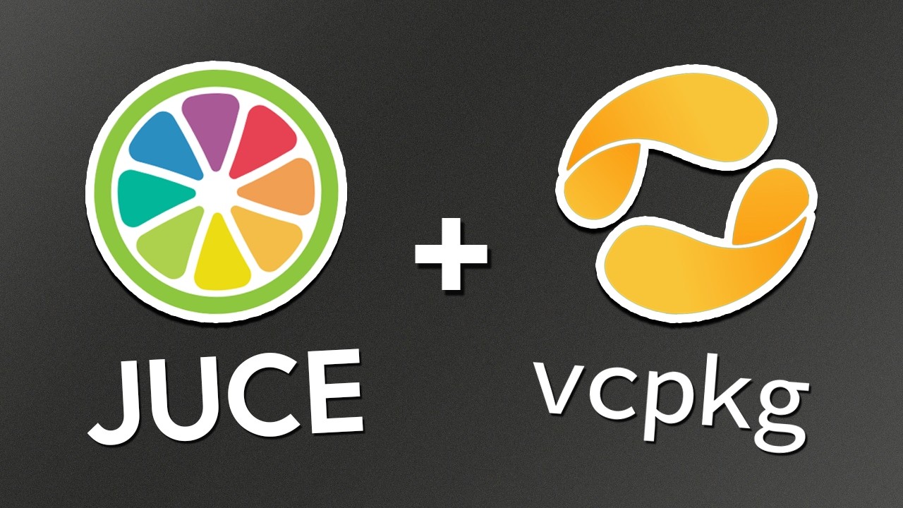 How to use JUCE with vcpkg