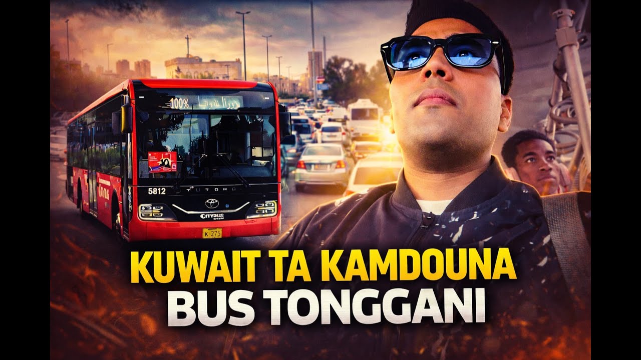 Kuwait ta Kamdouna Bus Tonggani, How to Travel by Bus in Kuwait, Explore in Salmiya