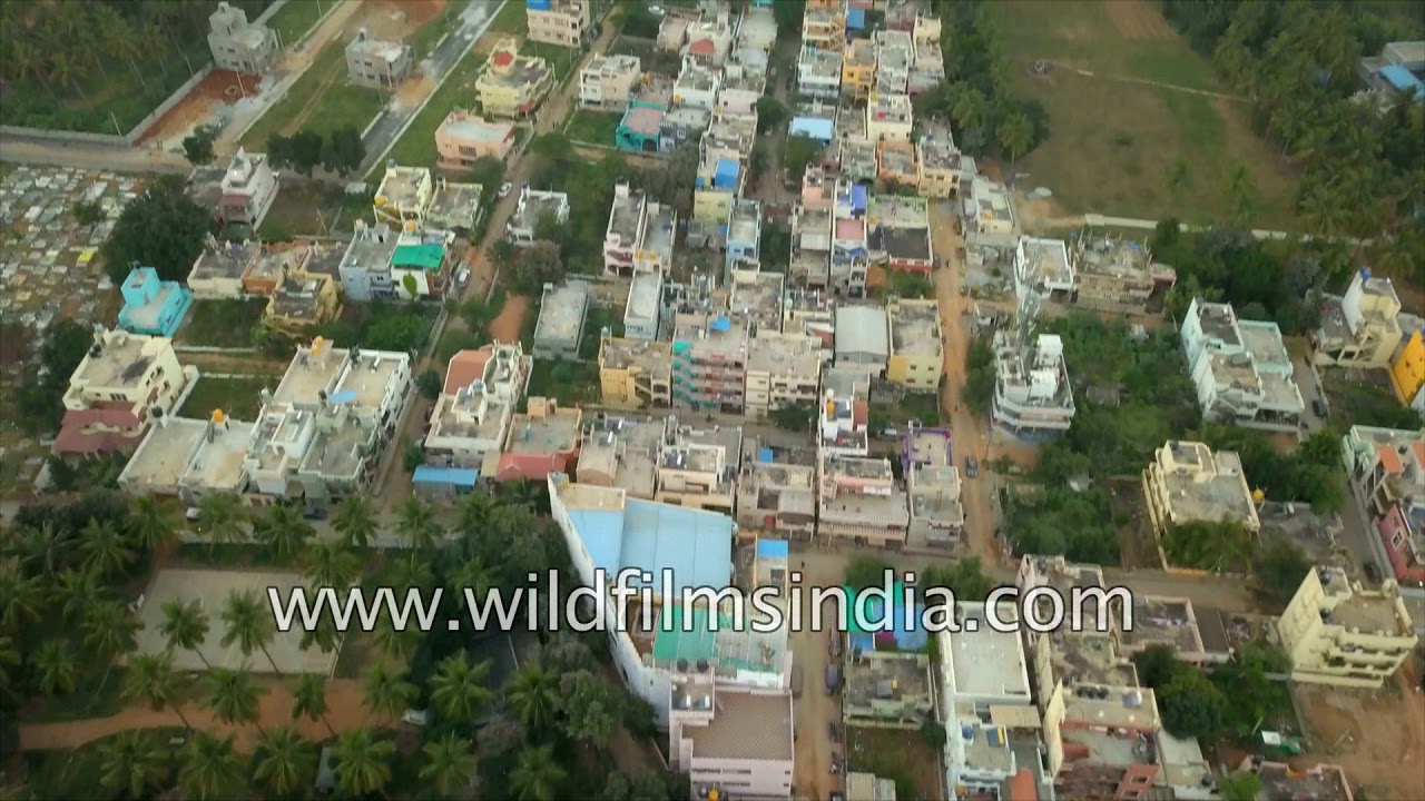 Krishnarajapuram or KR Puram in Bangalore, along Old Madras Road