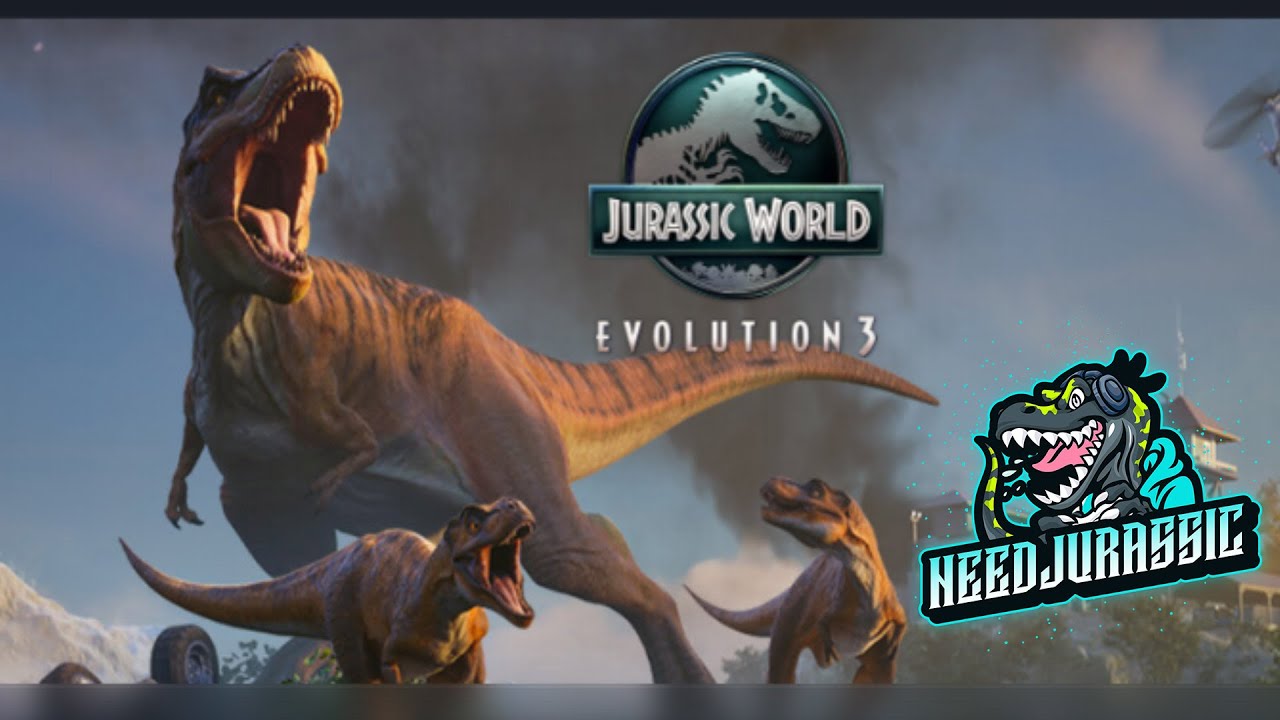 Live ON -  CHEGOU GRANDE DIA JURASSIC WORLD EVOLUTION 3 !!!!!(✿◕‿◕( ͡° ͜ʖ ͡°)
