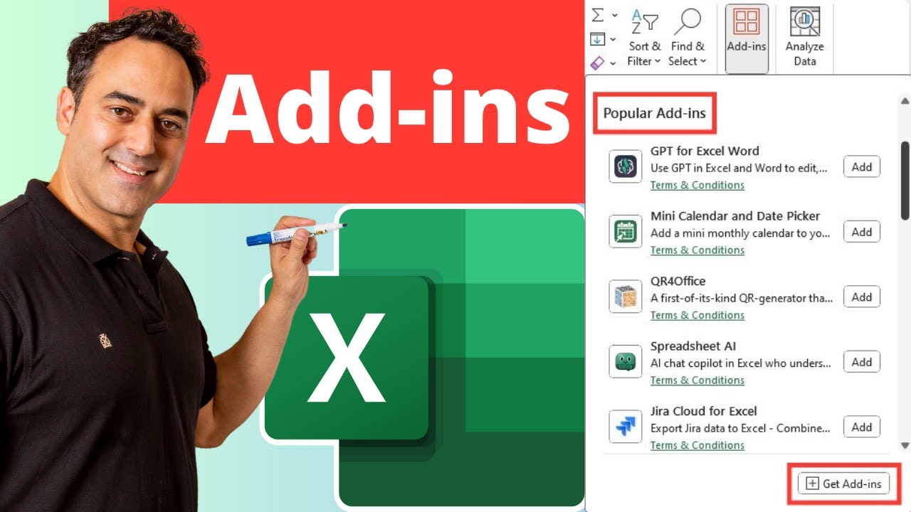 Как легко установить надстройки Microsoft Excel