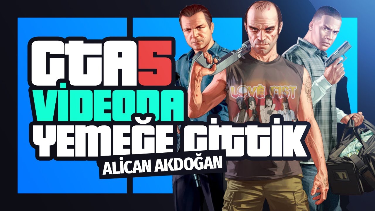 VİDEODA YEMEĞE GİTTİLER ! | Grand Theft Auto 5 #7