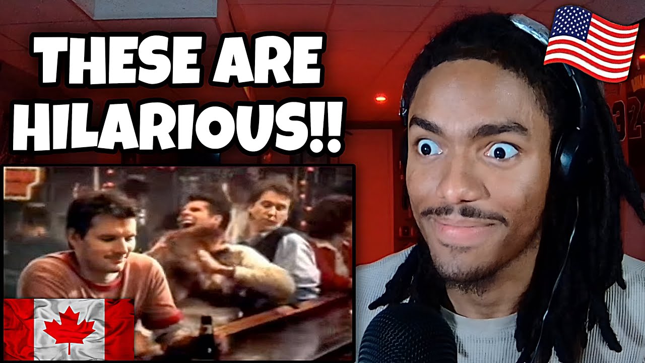 AMERICAN REACTS To I am Canadian Commercials (Molson Canadian Beer)