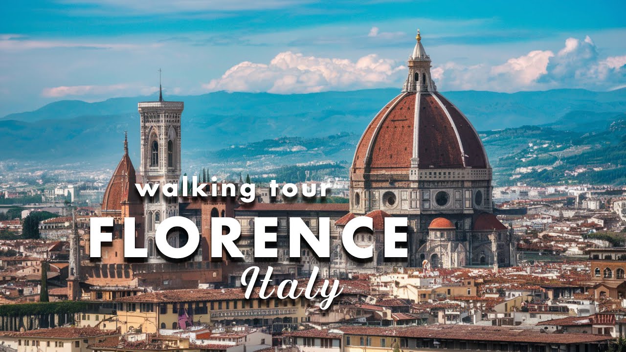 FLORENCE 2024 [4K] 🇮🇹 BEAUTIFUL ITALY 🇮🇹 WALKING TOUR 4K