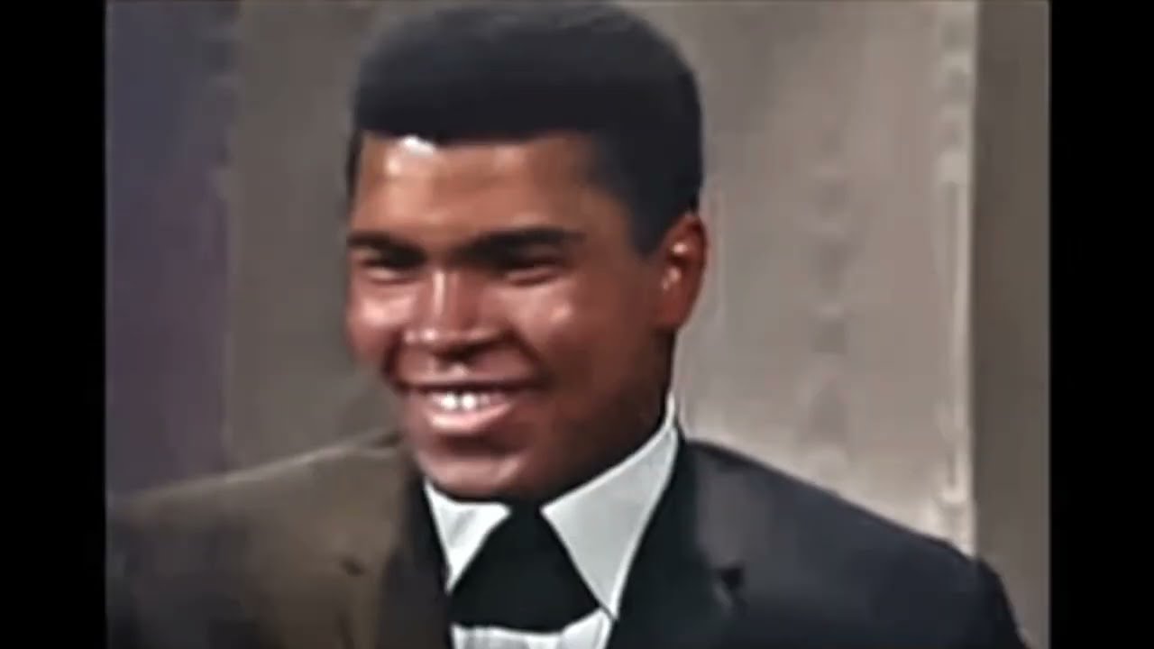 Muhammad Ali (Cassius Clay) on The Jerry Lewis Show (07.12.1963) – HD Colorized
