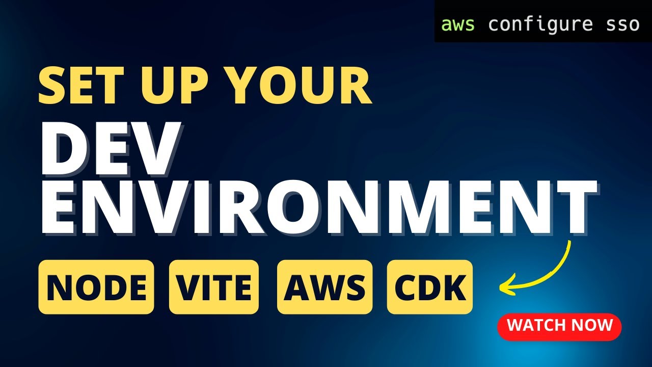 Full-stack React & AWS environment setup
