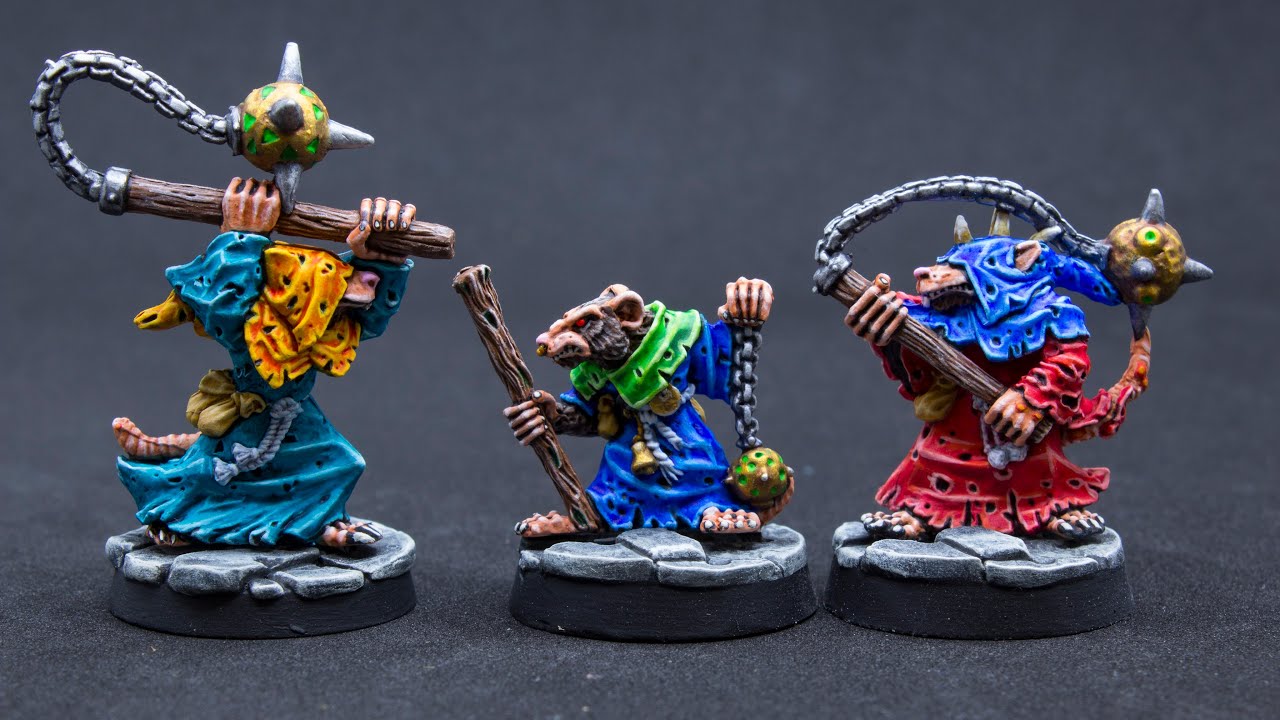 Plague Censer Bearers | Classic Oldhammer Skaven (Late 80s & Early 90s Citadel)