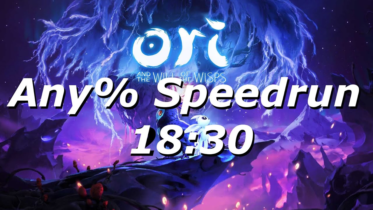 Ori wotw Any% (Easy) Speedrun in 18:30