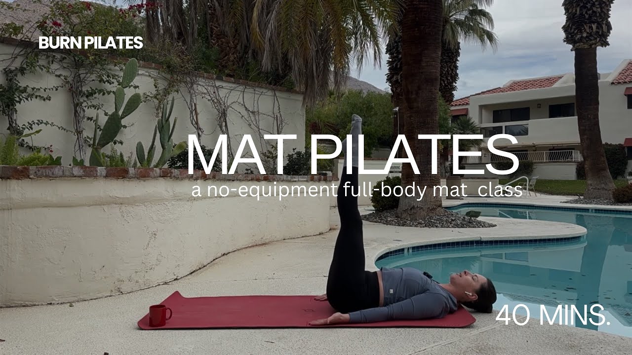 MAT PILATES Tone & Lengthen 40 mins.