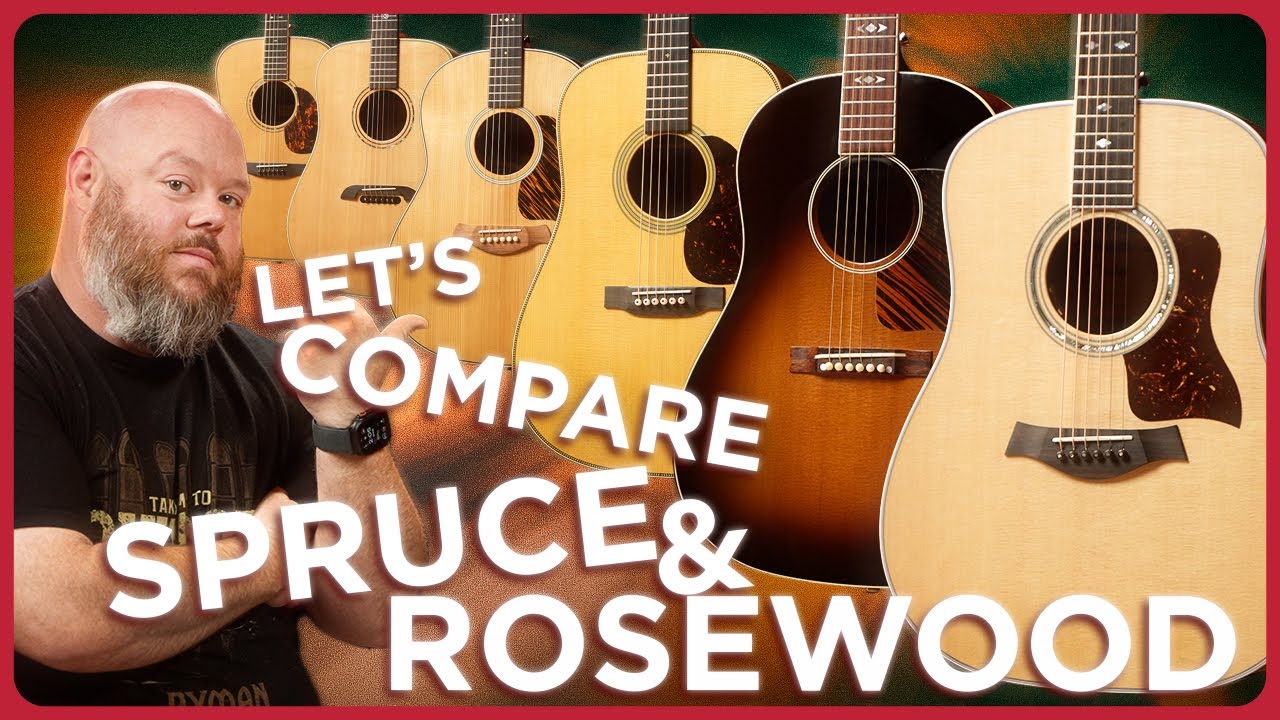 The Ultimate Dreadnought Comparison | Spruce & Rosewood Acoustic Guitars from Martin, Taylor, & More