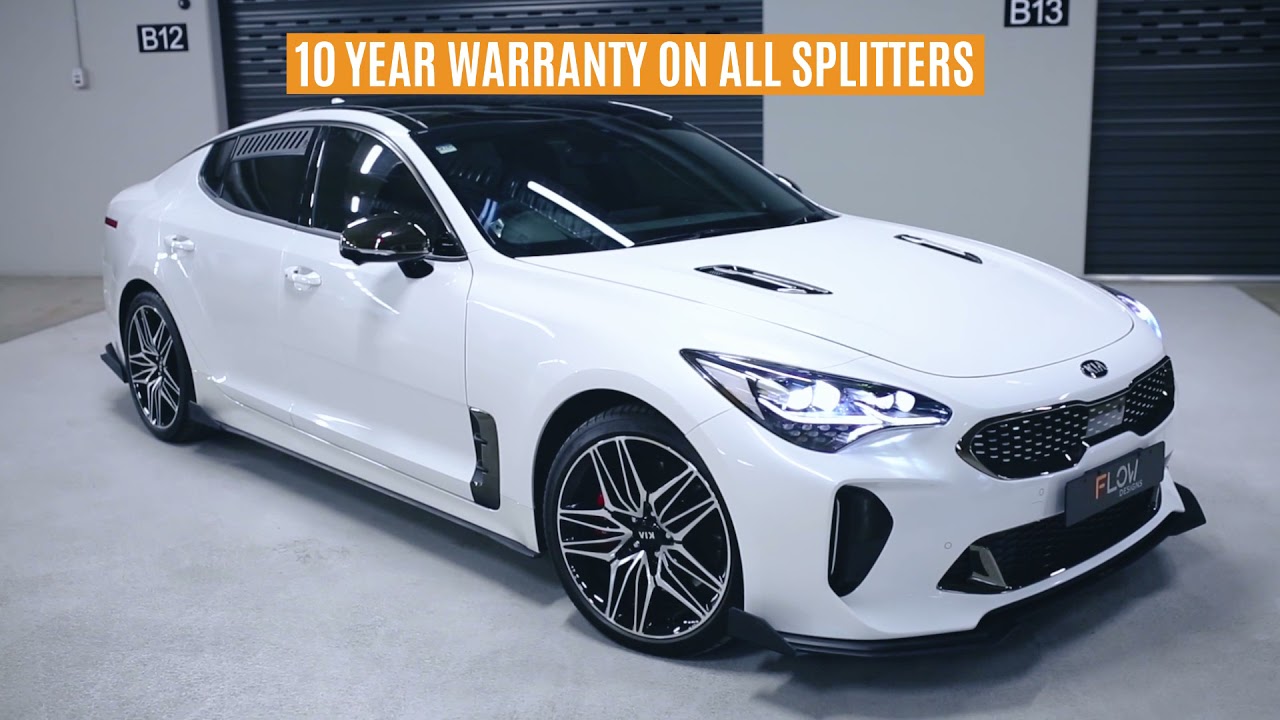 Kia Stinger CK GT MY21 Full Lip Splitter Kit