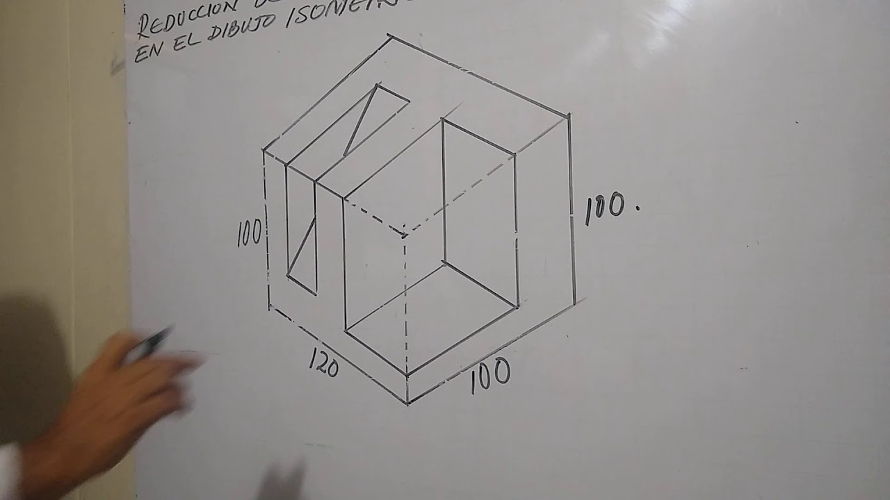 REDUCCIÓN DE DIMENSIONES EN EL DIBUJO ISOMÉTRICO