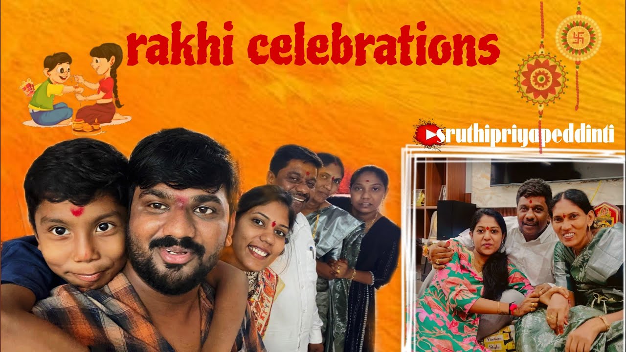 Rakhi celebrations/పెళ్లి తర్వాత Naaa మొదటి పండుగా ✨/Family/sruthipriyapeddinti