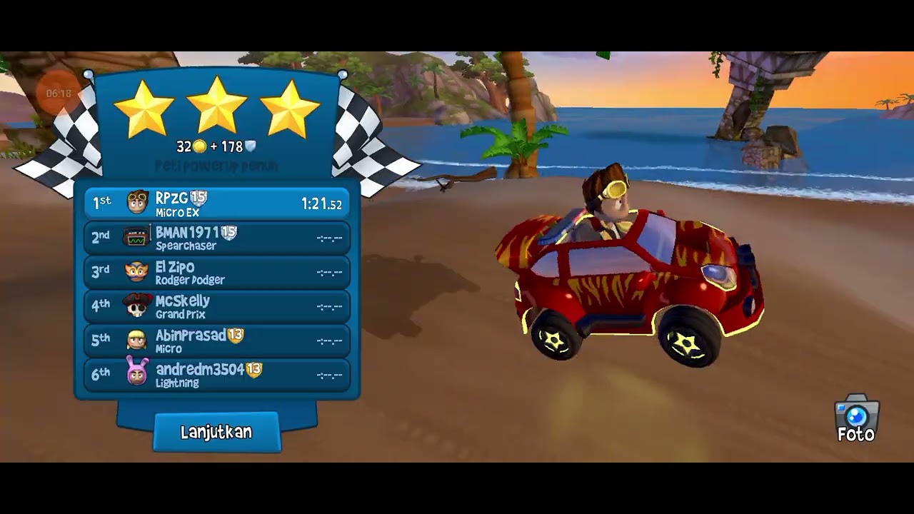 Beach Buggy Racing 2 gameplay | (Car: Micro EX) (Read Description Please)
