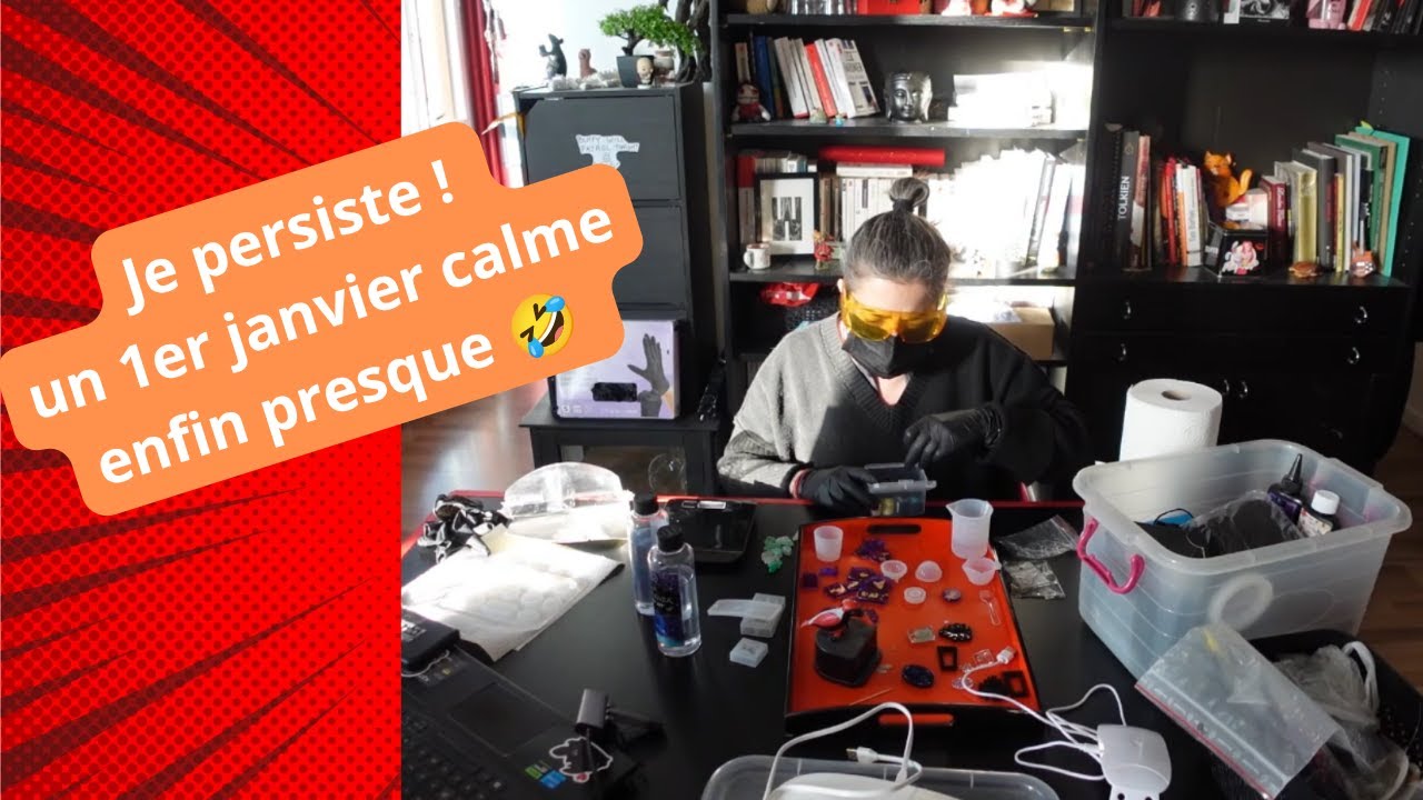 Un 1er de l'an calme créatif ! Une petite mise au point sur les commentaires.