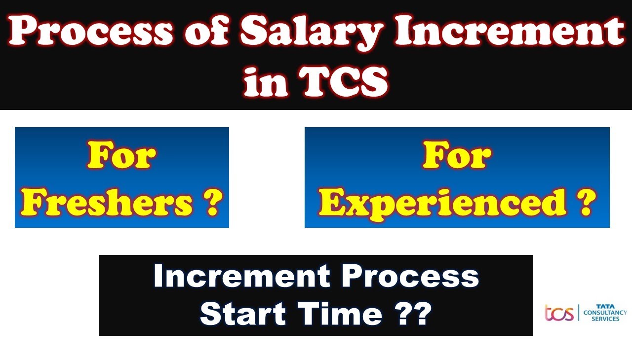 Salary Increment Process in TCS | Freshers & Experienced Increment Process |