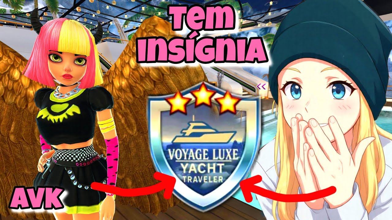 INSÍGNIA VOYAGE LUXE- EXPLORADOR CRIOGENICO NO AVAKIN LIFE