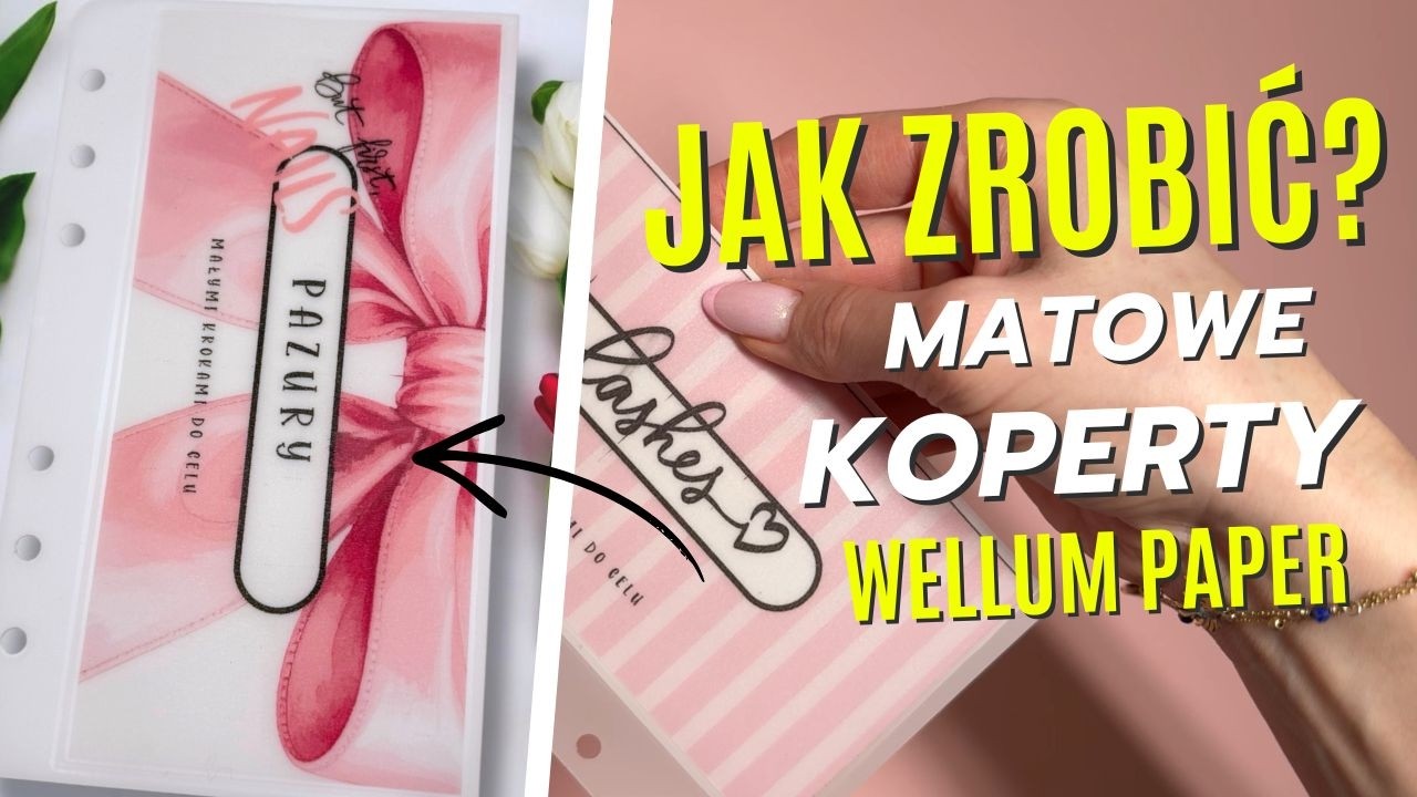 Jak zrobić PERSONALIZOWANE koperty budżetowe? ✂️💸 Krok po kroku