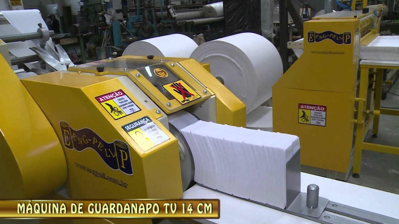 MÁQUINA DE GUARDANAPO TV 14 CM MODELO 2014
