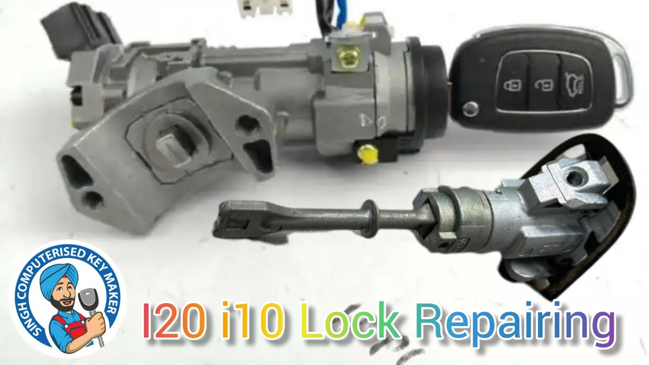 #Hyundai #i20 #lock #repairing #kaise #karen #ignition #switch #door #lock #diggi #lock #repairing