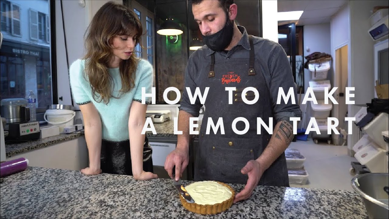 How to Make a Lemon Tart with a French Chef | Julien A. & Philippine D. | Parisian Vibe