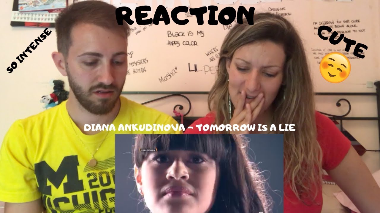 DIANA ANKUDINOVA - TOMORROW IS A LIE REACTION!!! (Stunning performance) / Ludo&Cri