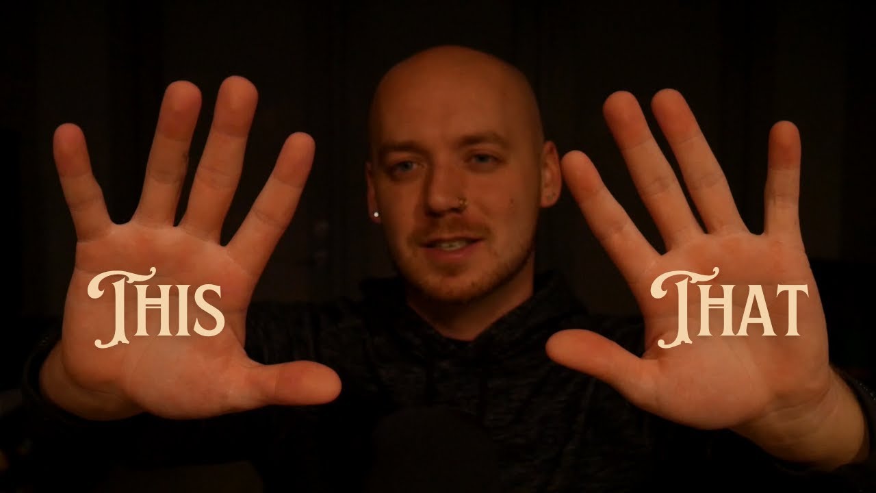 ASMR Which Trigger Do You Prefer? (This or That)