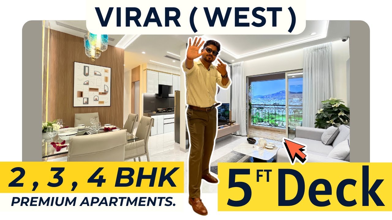 2BHK , 3BHK , 4BHK Premium Apartments in Virar West | Balcony flat in Virar