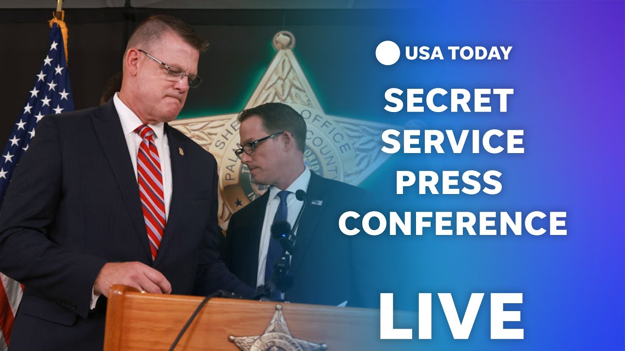 Watch: Secret Service holds press conference following Trump assassination attempts