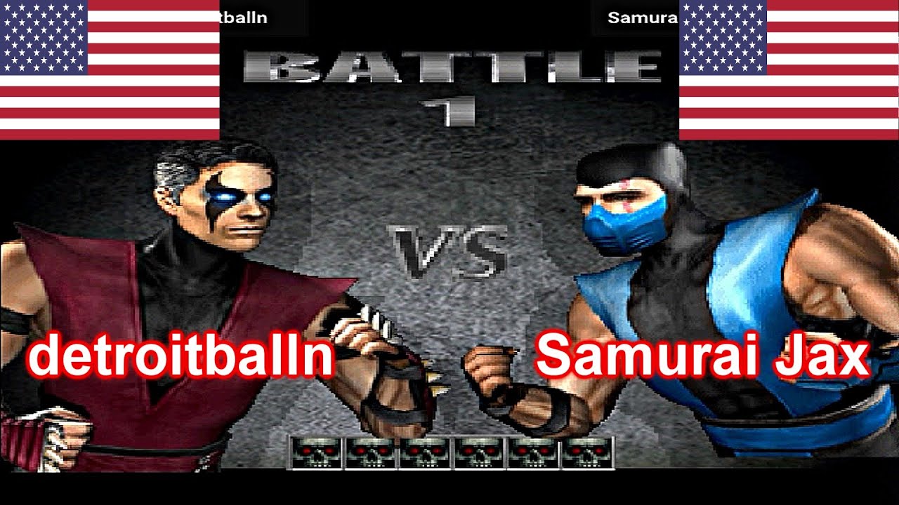 Mortal Kombat Gold - detroitballn vs Samurai Jax