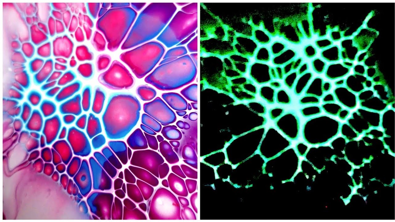 #53- How to Make a Glow-in-the-Dark Cell Activator! | Sheleeart Bloom Technique | Abstract Fluid Art