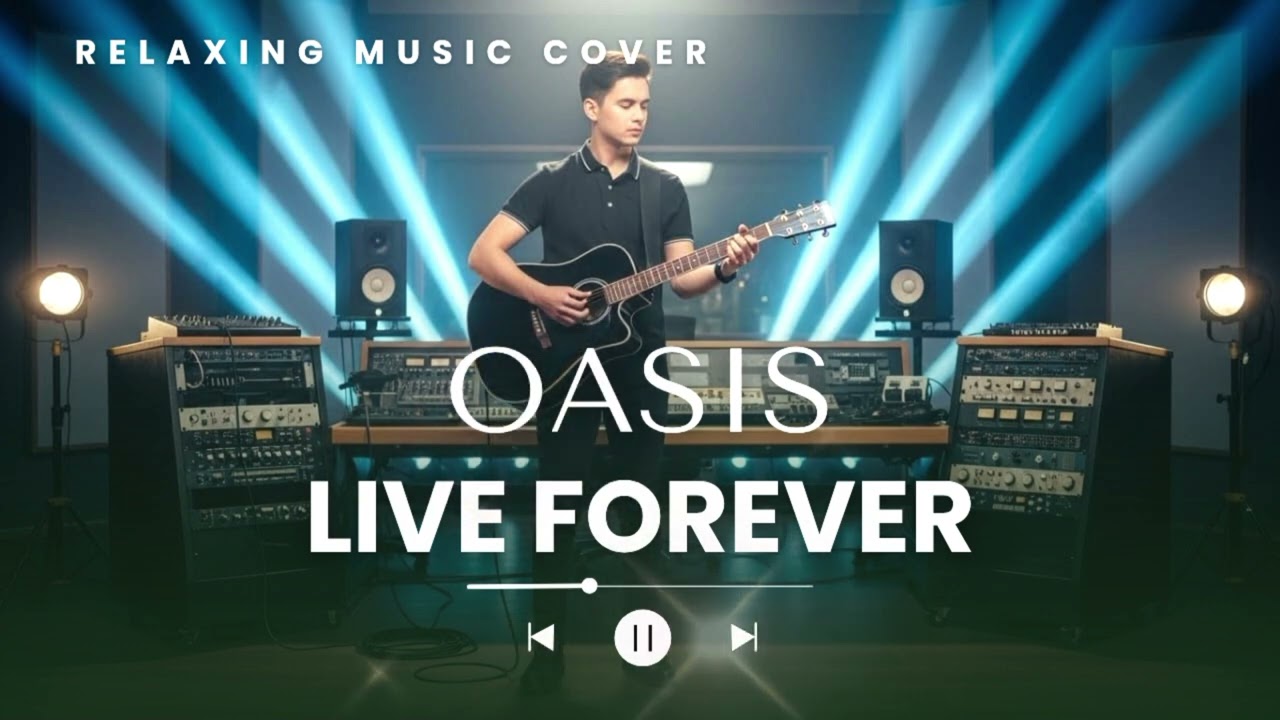 OASIS - Live Forever | Relaxing Music Cover | Nostalgia Song