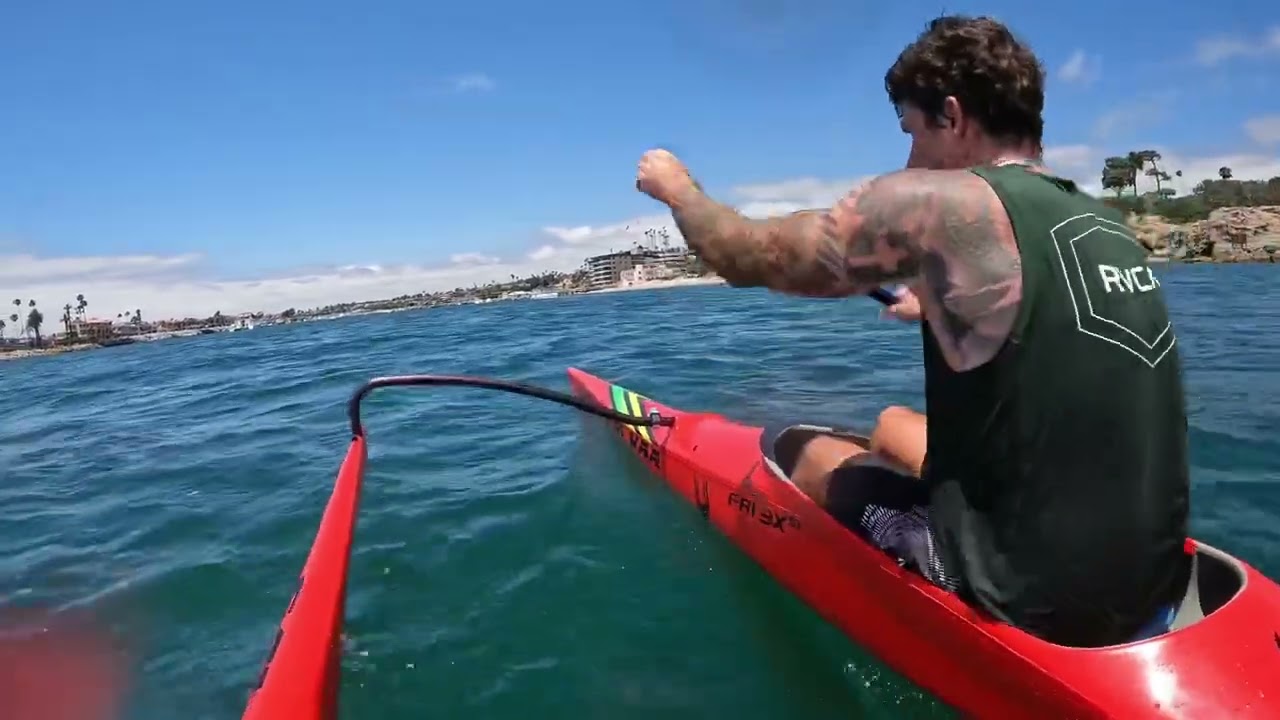 Rudderless Downwind Newport Beach-  6/13/22