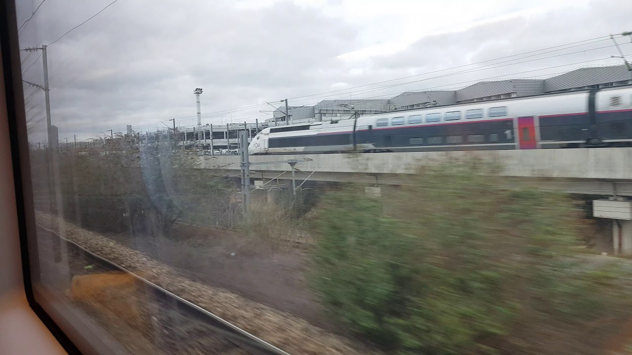 Paris - Arriving in Paris Est station with ICE