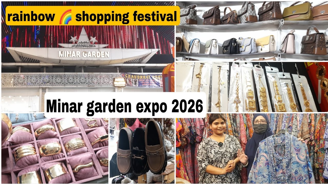 #150vlogs/Minar garden Expo 2026/Rainbow shopping festival/family expo2026/Fun shopping food dress