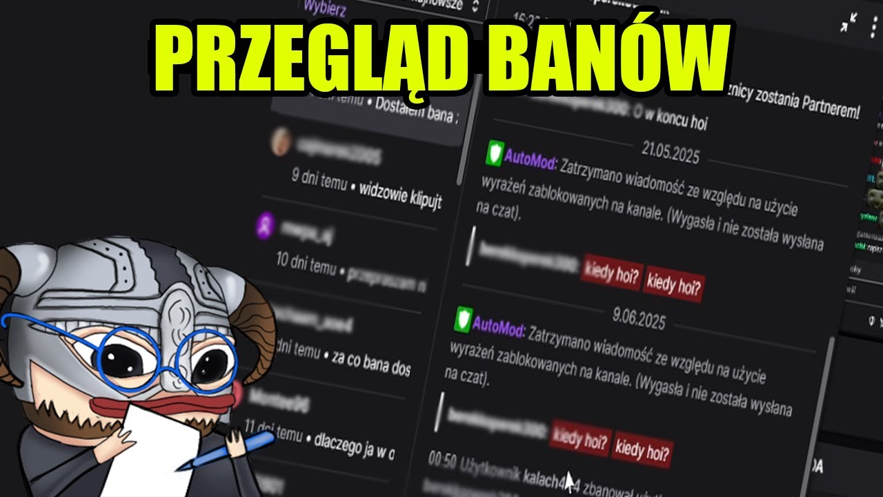 KAŁACH PRZEGLĄDA WNIOSKI O UNBANA NA TWITCHU