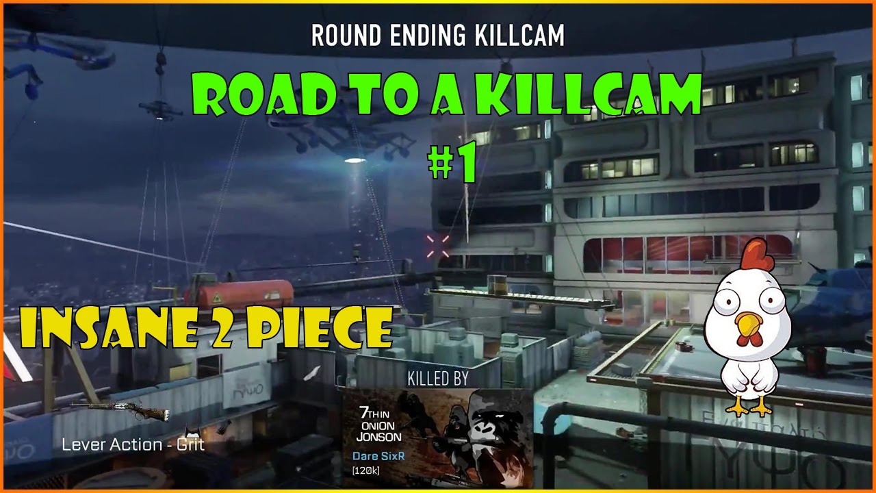INSANE CROSSMAP 2 PIECE TRICKSHOT! (Road to a Killcam Ep.1 AW w/ 3 Shots! )
