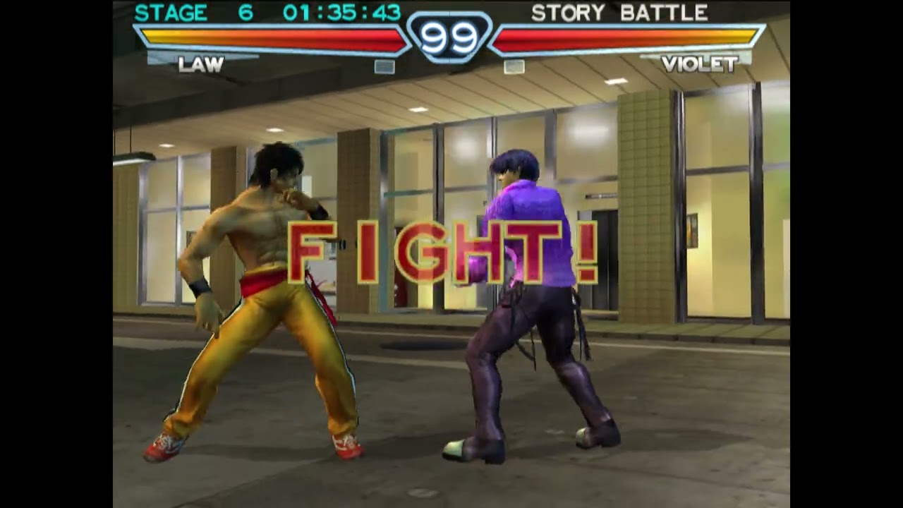 Tekken 4 Story Mode PS2 - Marshall Law (4K)