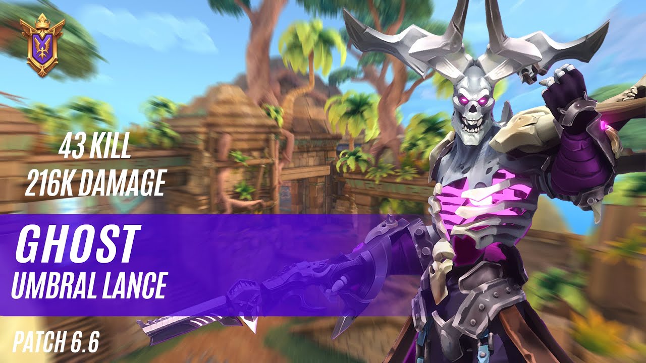 43 KILL 216K DAMAGE GHOST OMEN PALADINS COMPETITIVE (GRANDMASTER) UMBRAL LANCE