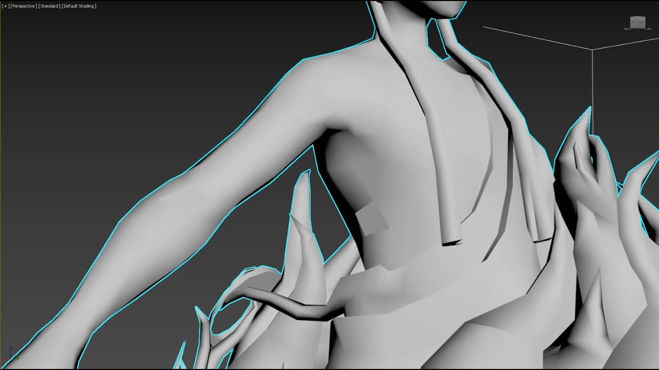 3ds Max - Poly face not smooth