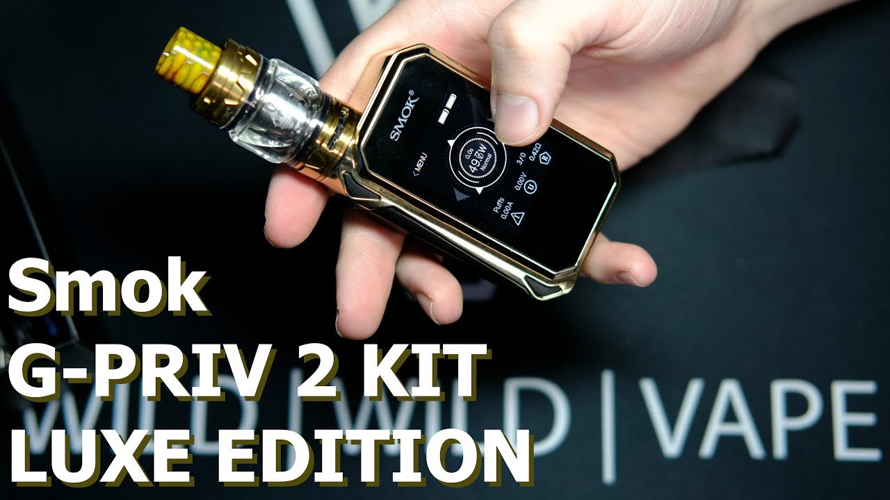 SMOK G-PRIV 2 KIT LUXE EDITION / Showcase & Unboxing in 4k