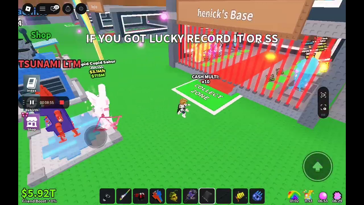 Admin abuse p2 lucky bloxs