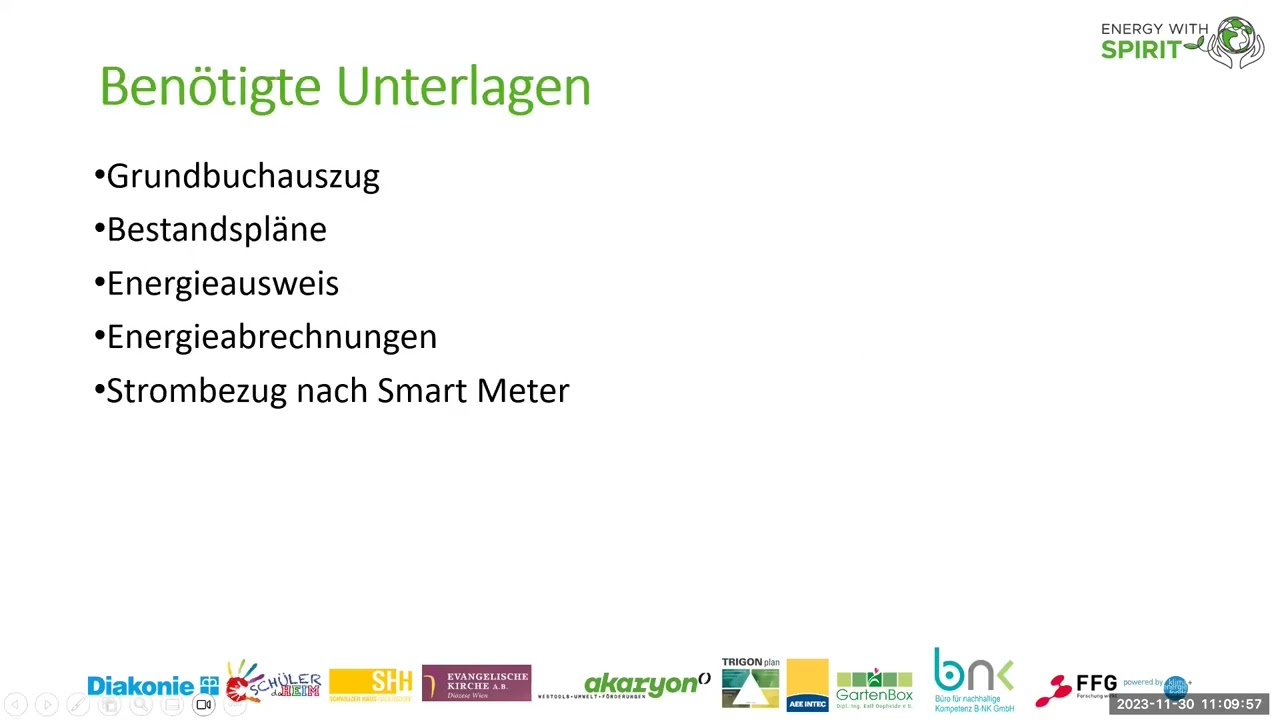 EnergyWITHSpirit Erklärung Potenzialerhebung